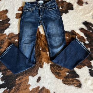 Girls BKE dark wash jeans size 24x29 1/2